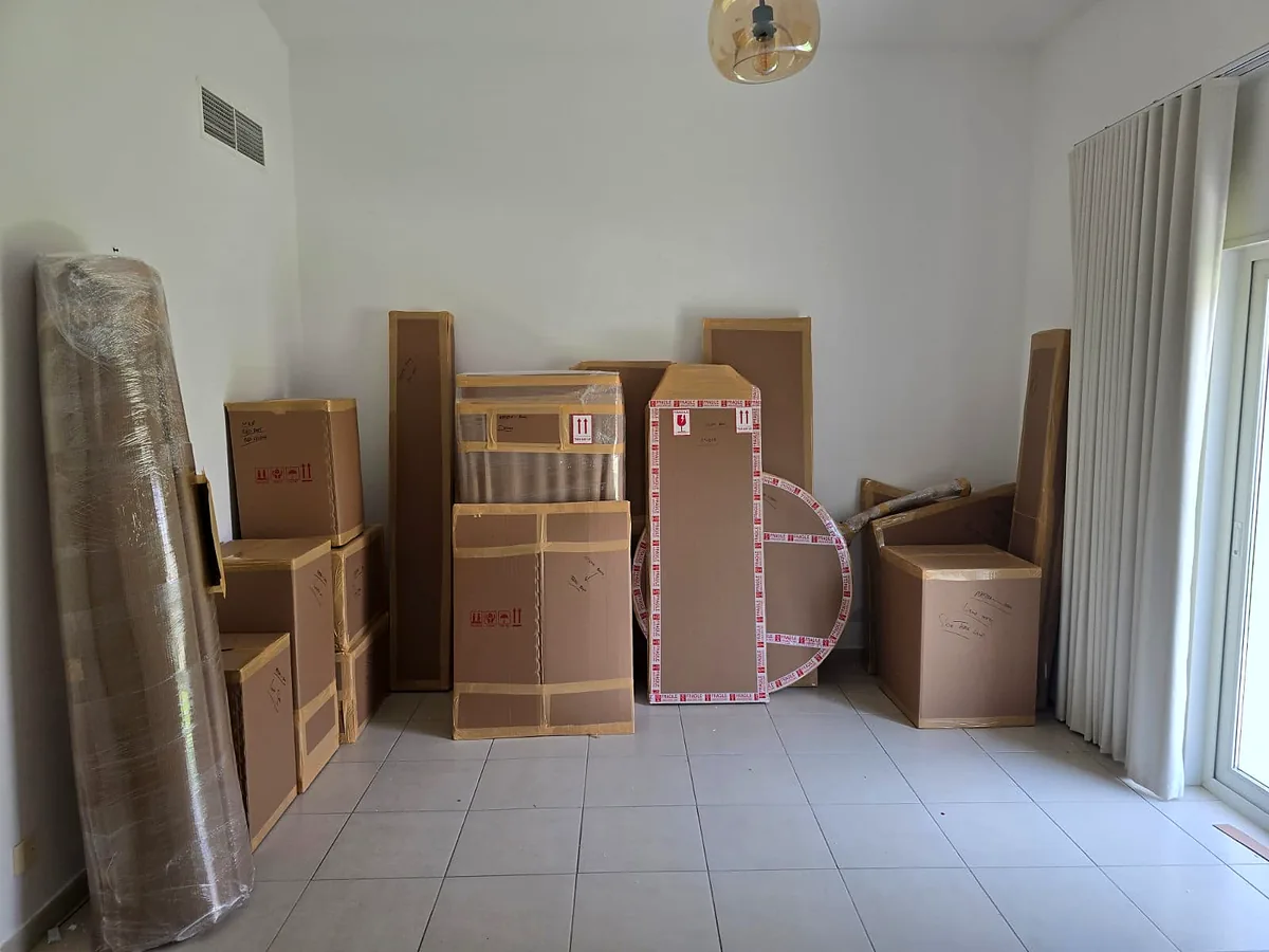GulfNest household items packed and protected before storage transfer